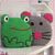 Tierkissen Maus & Frosch Häkeln