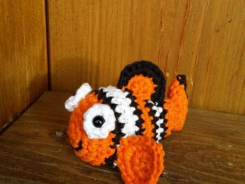 Häkelanleitung für den Clownfisch "Jonny"