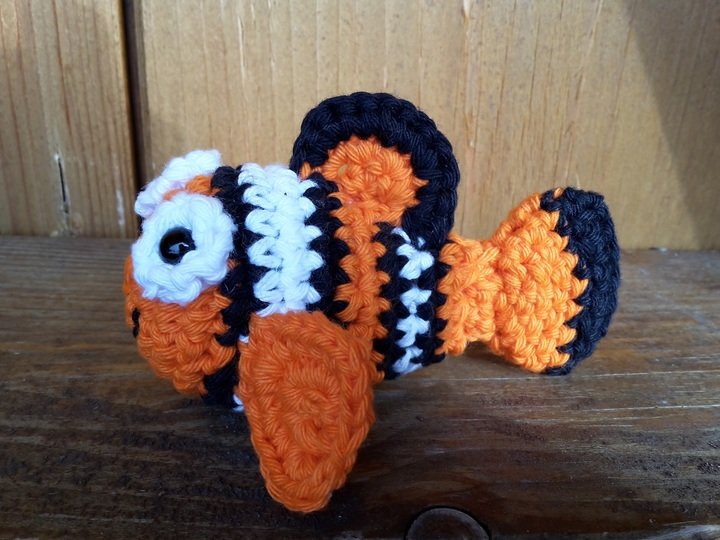 Häkelanleitung für den Clownfisch "Jonny"