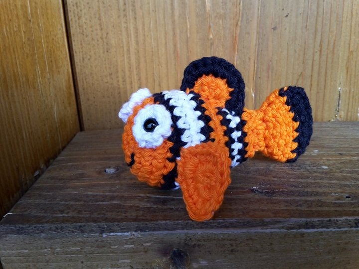 Häkelanleitung für den Clownfisch "Jonny"