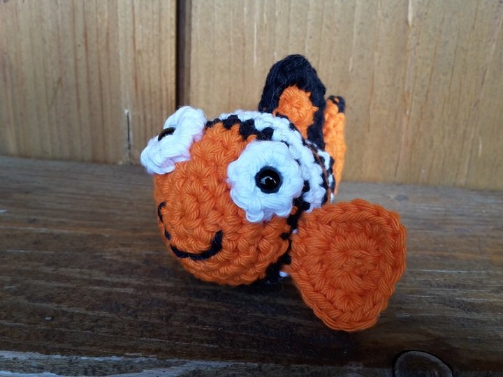 Häkelanleitung für den Clownfisch "Jonny"