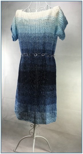 Raglankleid Henriette mit 2 Bobbel häkeln