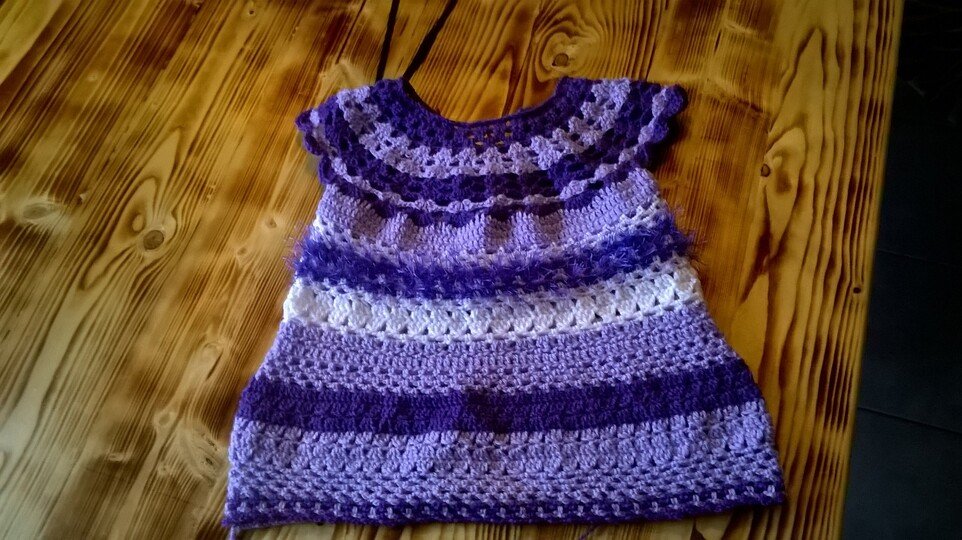 Babykleid, Tunika, Gr. 68 bis Gr. 80