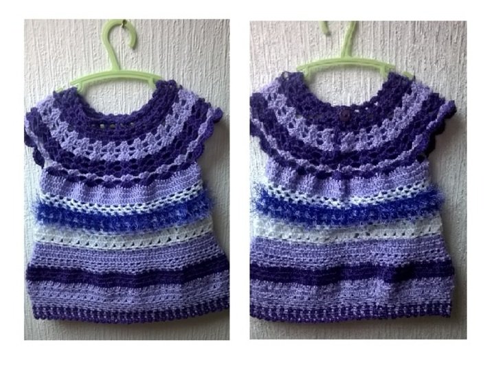 Babykleid, Tunika, Gr. 68 bis Gr. 80