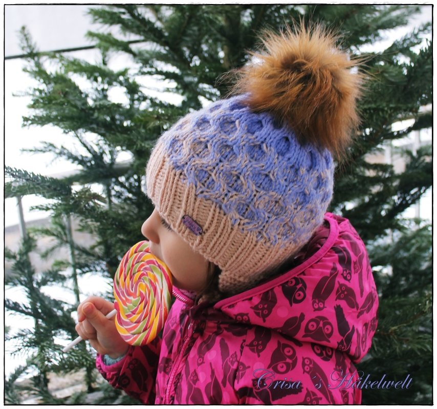 Strickanleitung Mütze ++ Blueberry Muffin ++ alle Größen, plus Größentabelle