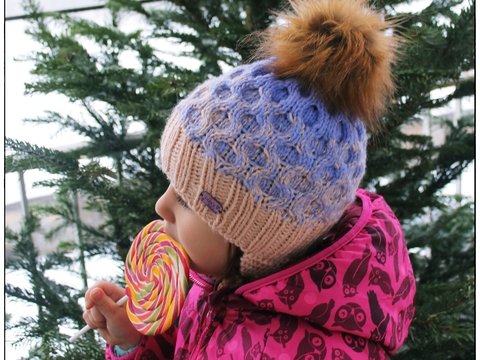 Strickanleitung Mütze ++ Blueberry Muffin ++ alle Größen, plus Größentabelle