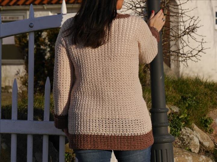 Häkelanleitung Damenpulli unisize Luxury Design No.80