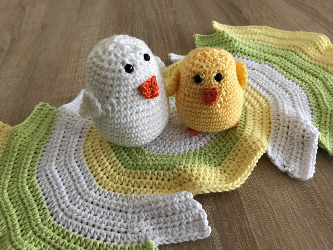Häkelanleitung, Kleine Oster Freunde