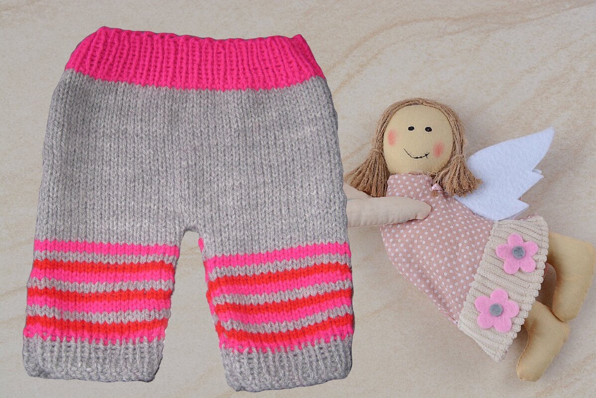 Strickanleitung Babyhose Gr.62 - ideal auch für Anfänger - Bild 2
