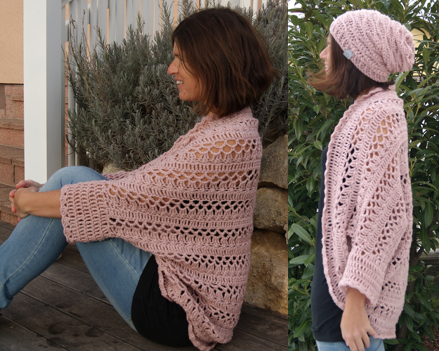 Seelenwärmer / Weste / Shrug Retro-Chic (Unisize - für alle Größen leicht anzupassen)