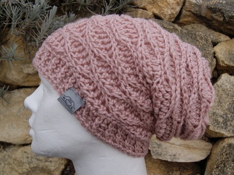 Beanie Retro-chic (inkl. Größentabelle)