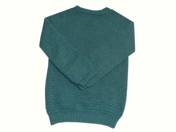 Häkelanleitung -  Basic Pullover - alle Größen - sehr einfach