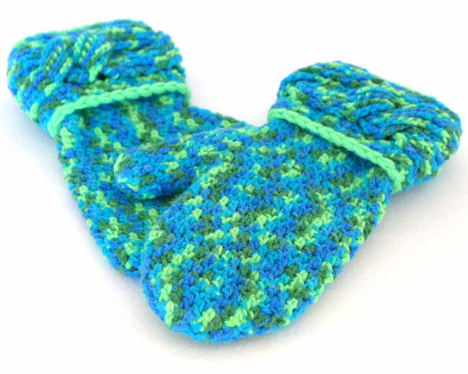 Mod. 004 - Häkelanleitung - Winterset mit Zopfmuster