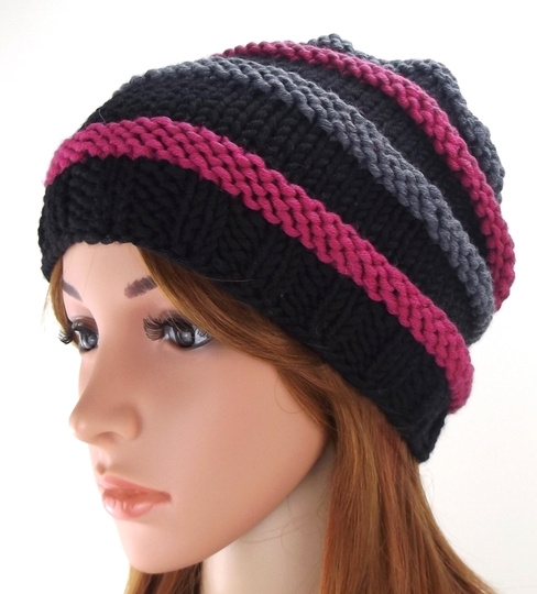 Strickanleitung Beanie "Wurm"