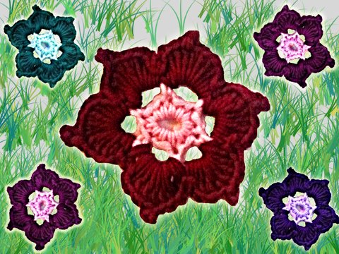  Zarte Blume “Emilia“ 