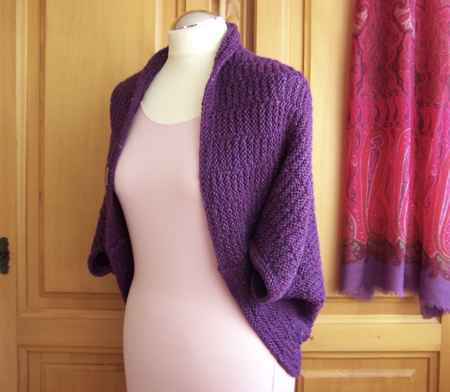 Strickanleitung für Seelenwärmer im "Raupenmuster"