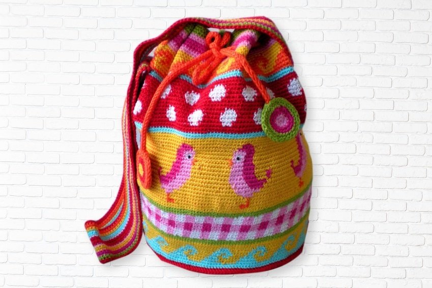 Tutorial Crochet Bag Mochilla