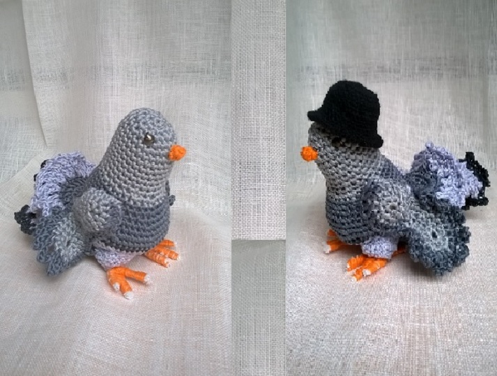 Tauben als Tauf- Hochzeitsgeschenk, 