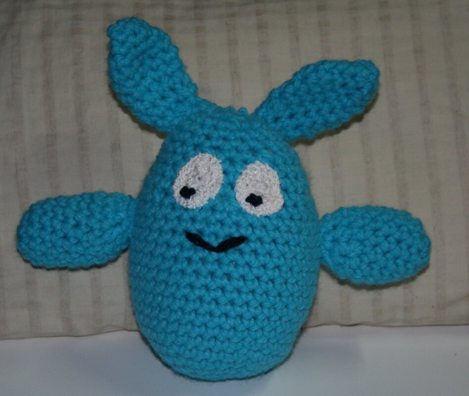 Osterhase oder Osterei zwei Figuren aus einer Anleitung - Bild 5