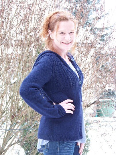 Strickanleitung Jacke "Night in Sydney"