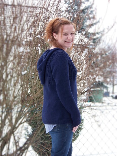 Strickanleitung Jacke "Night in Sydney"