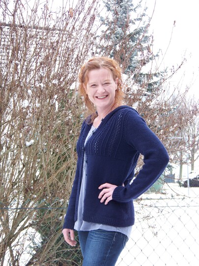 Strickanleitung Jacke "Night in Sydney"