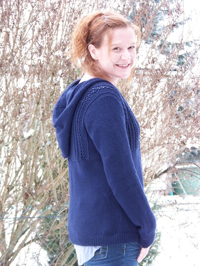 Strickanleitung Jacke "Night in Sydney"