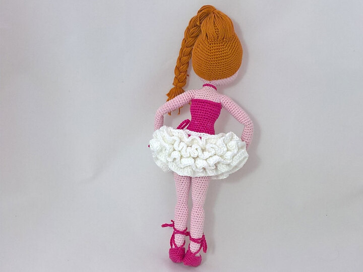 Ballettschuhe und Tütü für Anziehpuppe Lorelei