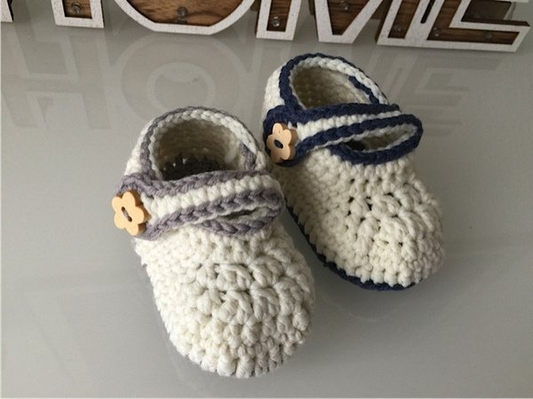 Häkelanleitung Baby Schuhe (0-12 Monate)