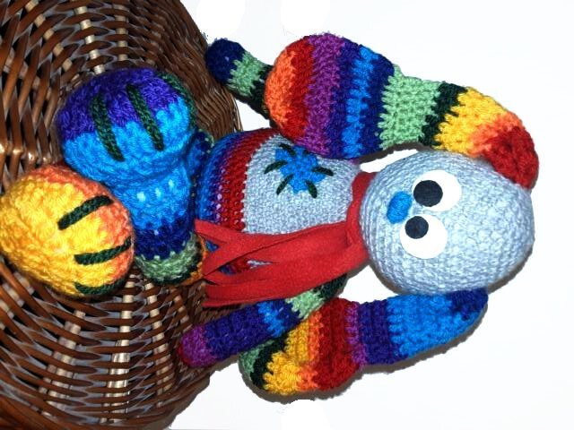 E-Book * LieblingS HARvEY * Amigurumi, HASE, pdf-Datei, Häkelanleitung HASE, Amigurumihase, Regenbogenhase,