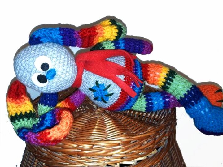 E-Book * LieblingS HARvEY * Amigurumi, HASE, pdf-Datei, Häkelanleitung HASE, Amigurumihase, Regenbogenhase,