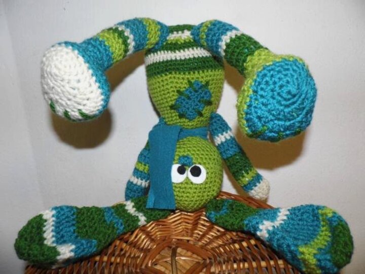 E-Book * LieblingS HARvEY * Amigurumi, HASE, pdf-Datei, Häkelanleitung HASE, Amigurumihase, Regenbogenhase,