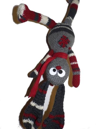 E-Book * LieblingS HARvEY * Amigurumi, HASE, pdf-Datei, Häkelanleitung HASE, Amigurumihase, Regenbogenhase,