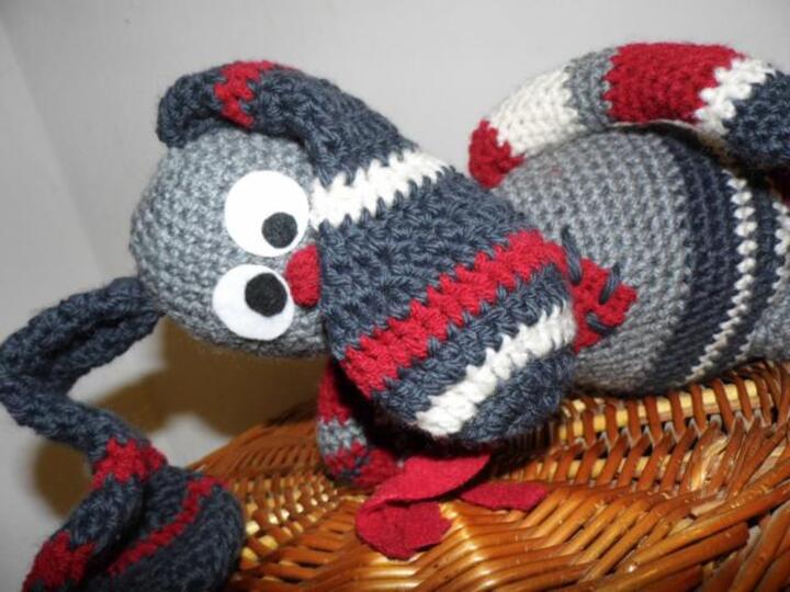 E-Book * LieblingS HARvEY * Amigurumi, HASE, pdf-Datei, Häkelanleitung HASE, Amigurumihase, Regenbogenhase,