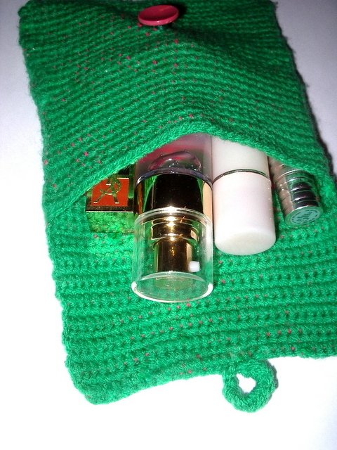 Häkelanleitung Schleifentasche Täschchen mit Schleife - Bild 3