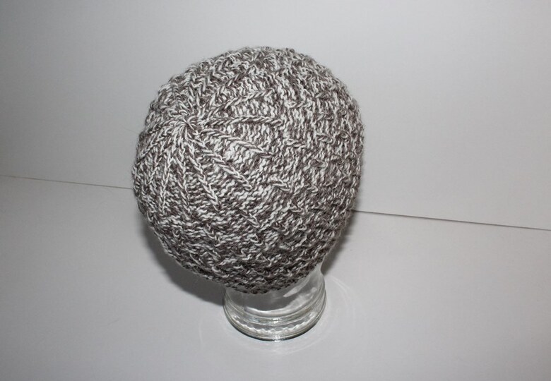 Strickanleitung Mütze unisex, Männermütze, Kopfumfang ca. 56 - 60 cm, Rippenquadrate