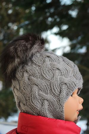 Cable Hat Knitting Pattern