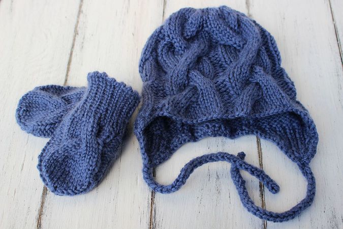 Cable Hat Knitting Pattern