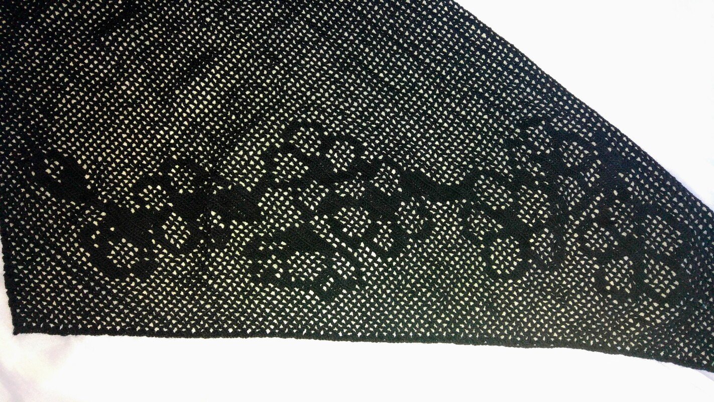 Motivtuch Kirschblüten