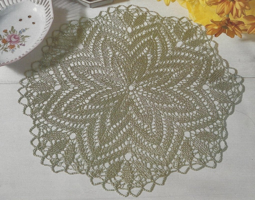 Strickdeckchen Andrea - Kunststricken