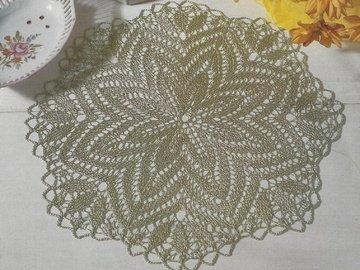 Strickdeckchen Andrea - Kunststricken