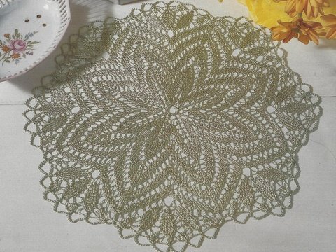 Strickdeckchen Andrea - Kunststricken