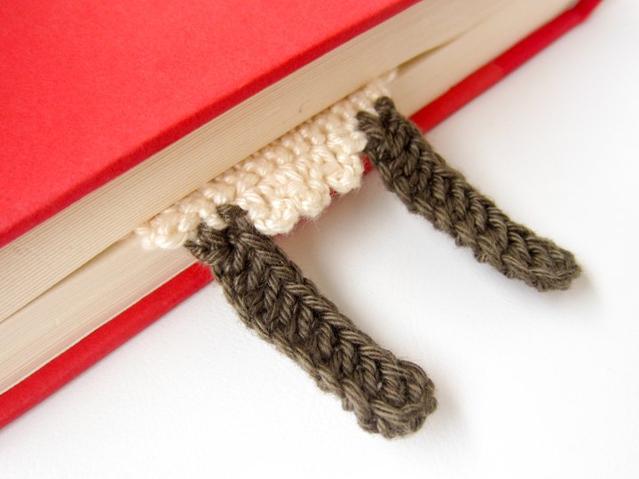 Amigurumi Crochet Sheep Bookmark