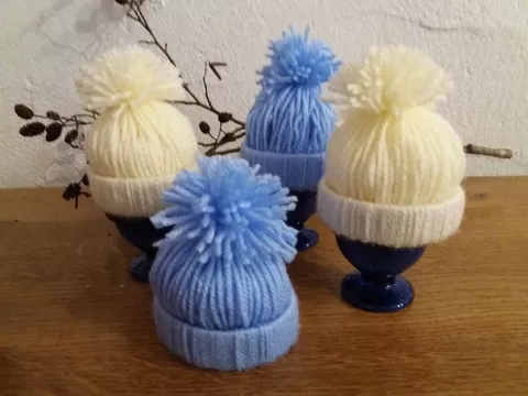 Eierwärmer Mütze: schnell und einfach