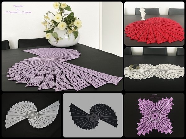 Häkelanleitung Fächer