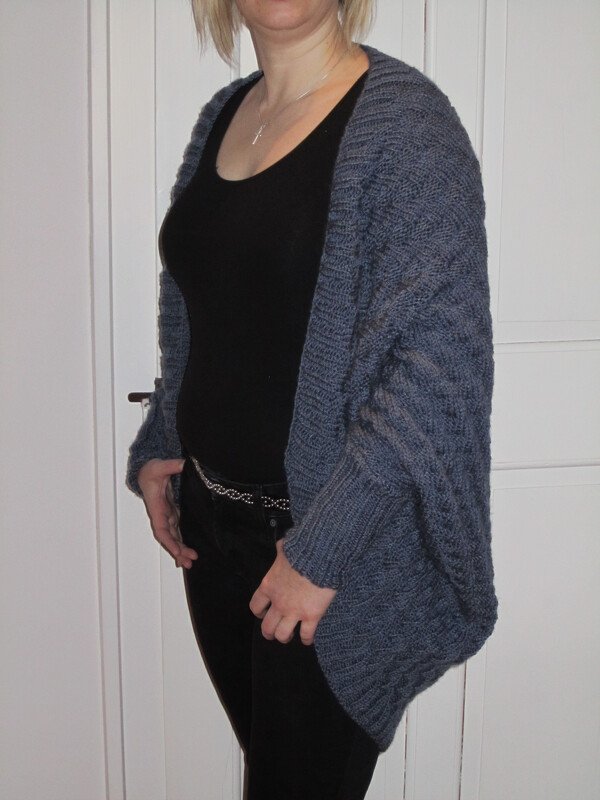 PDF Strickanleitung Seelenwärmer / Weste / Jacke (Oversize)-für alle Größen