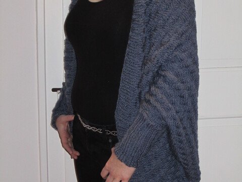 PDF Strickanleitung Seelenwärmer / Weste / Jacke (Oversize)-für alle Größen