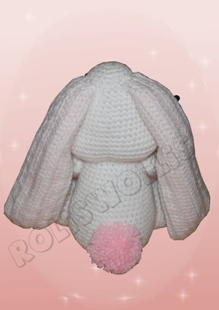 Crochet Pattern Ruby the bunny