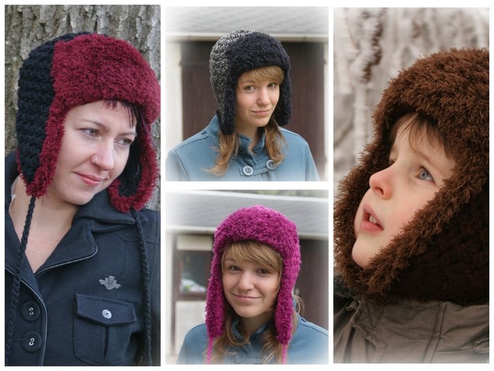 - ALEX - Tschapka, Fliegermütze mit Innenfutter, für alle Größen, unisex, Kinder, Damen und Herren