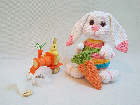 Häkelanleitung Hase Lilli Kunterbunt